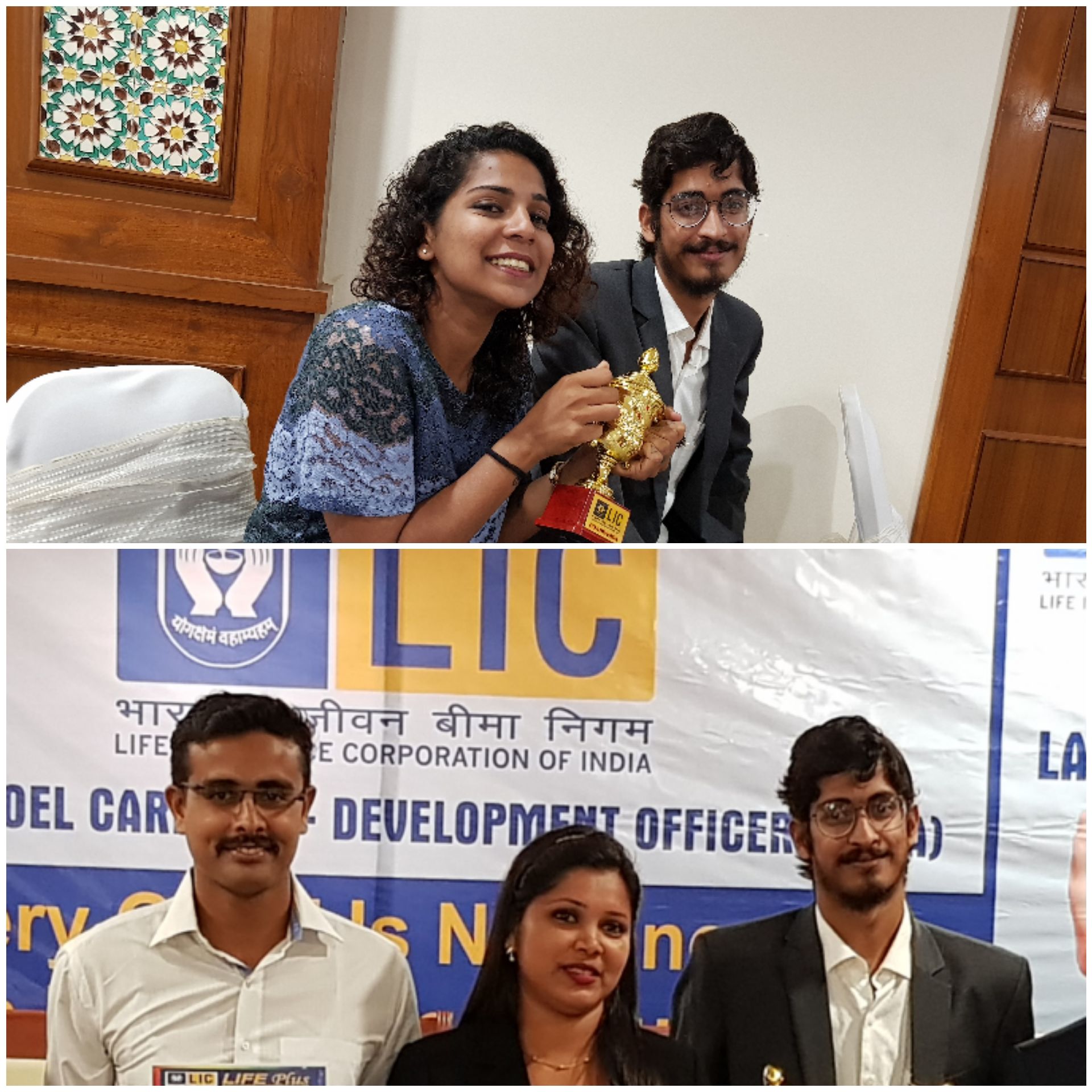 LIC award for Khaiman Andani Khavtay in 2021