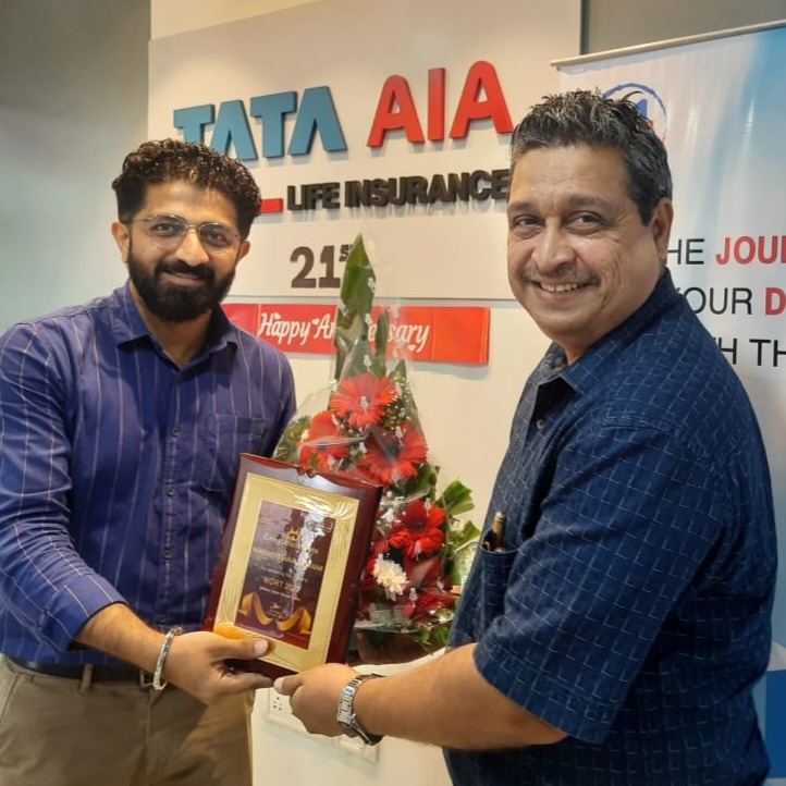 Tata award for half MDRT in 2019